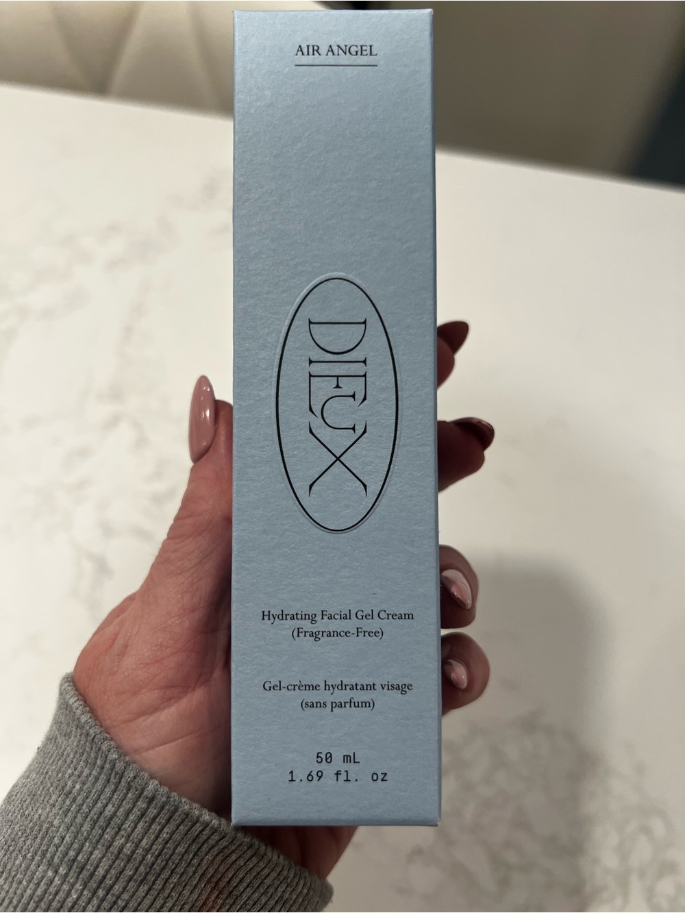 Air Angel Hydrating Facial Gel Cream — Light Blue